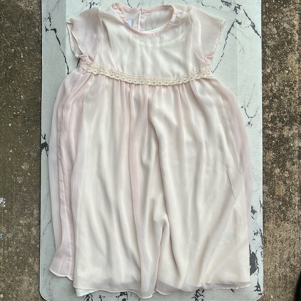 Nordstrom Rack Girls Light Pink Dress Size 6